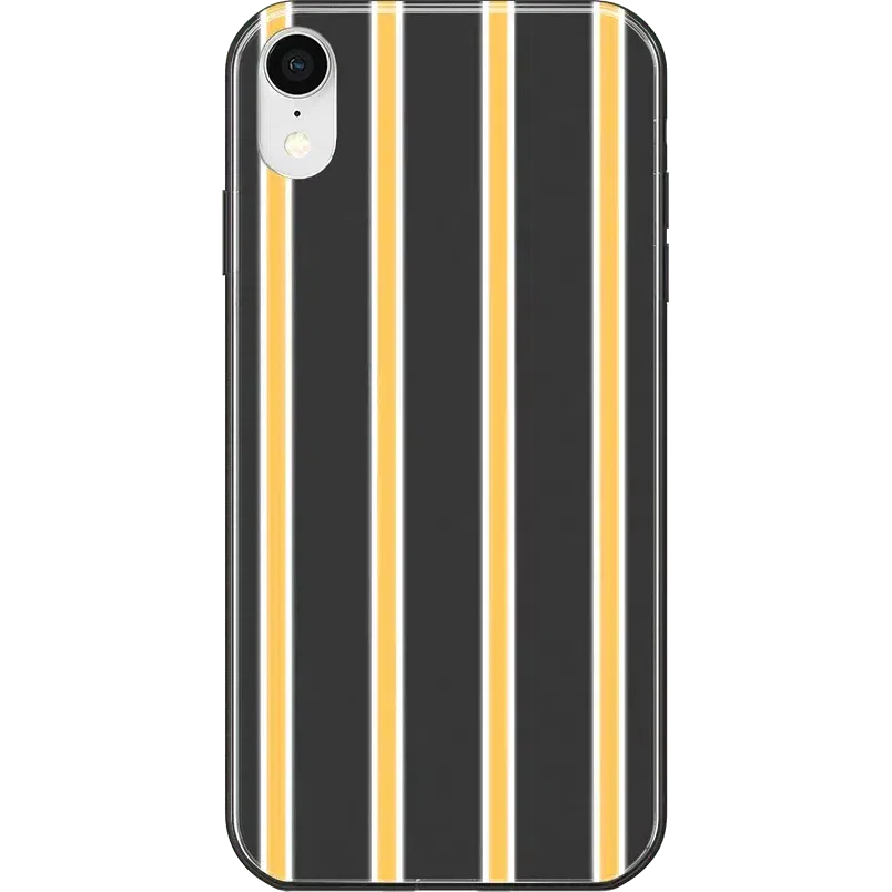Fine Lines | Mustard Yellow Pinstripe iPhone Case iPhone Case get.casely Classic iPhone X / XS