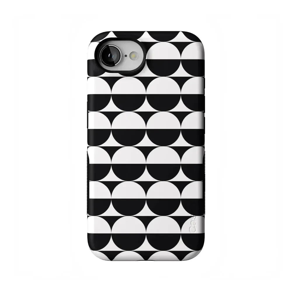Half Moon | High Contrast Design Case Phone Case Casetry Bold Flex + MagSafe® iPhone 16e