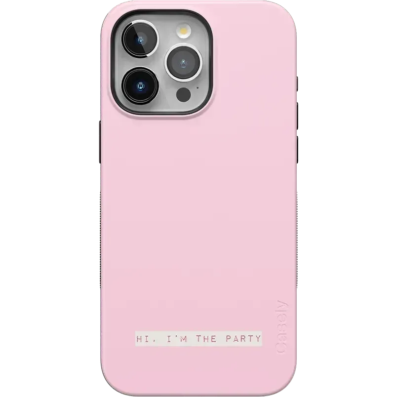 "Hi, I'm the Party | Bachelorette Case Phone Case Casetry Bold + MagSafe® iPhone 15 Pro Max"