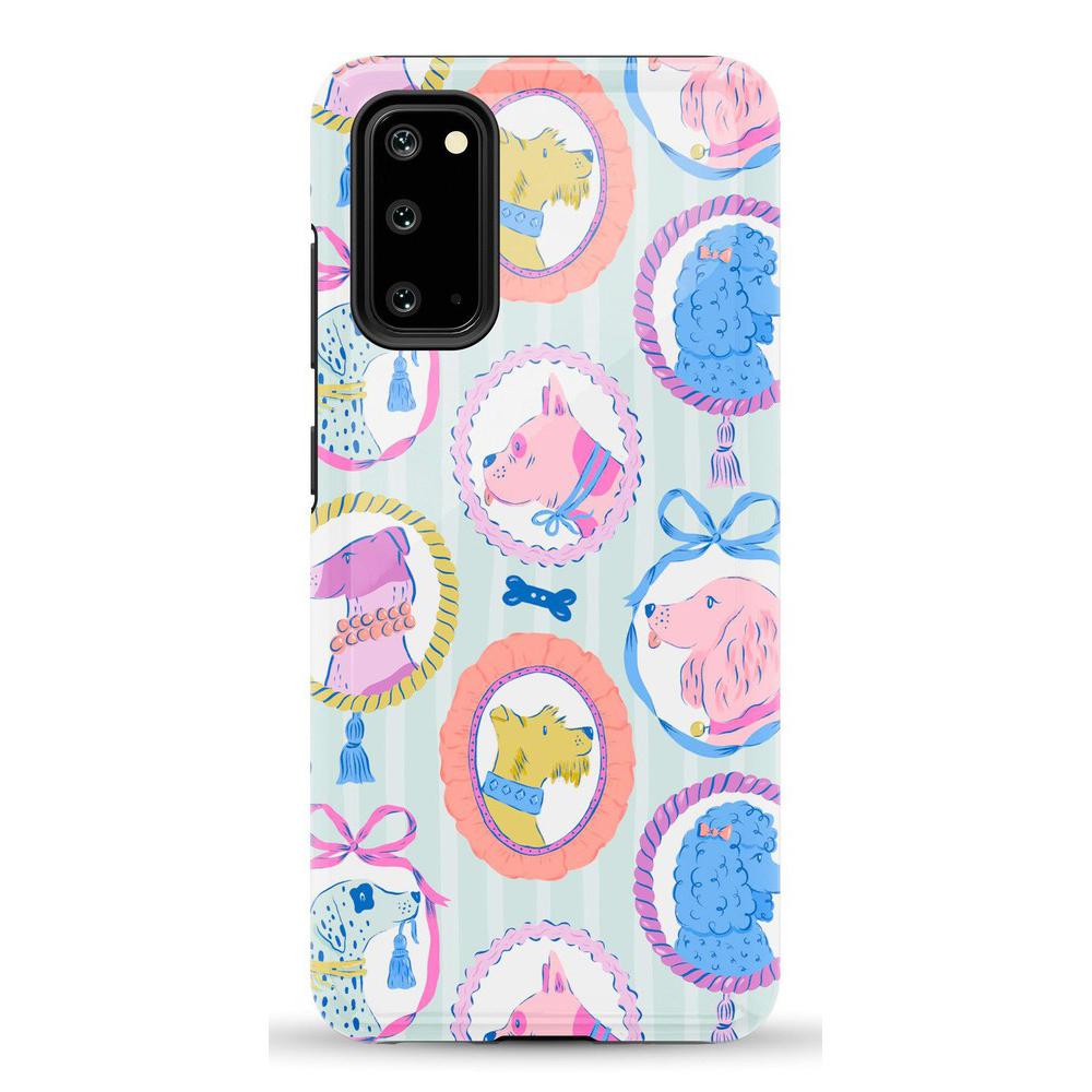 Chateau Pups | French Dog Case iPhone Case get.casely Essential Galaxy S20