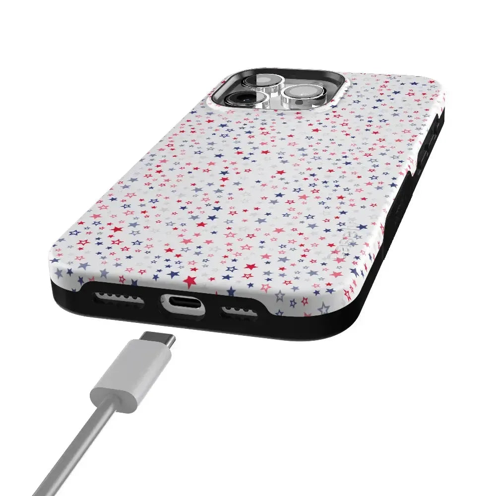 "Seeing Stars | Red, White & Blue Case"