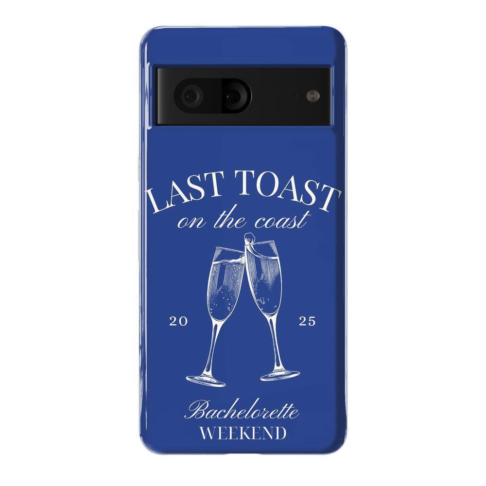 Last Toast | Blue Coastal Bachelorette Case Phone Case Casetry Essential Google Pixel 7 