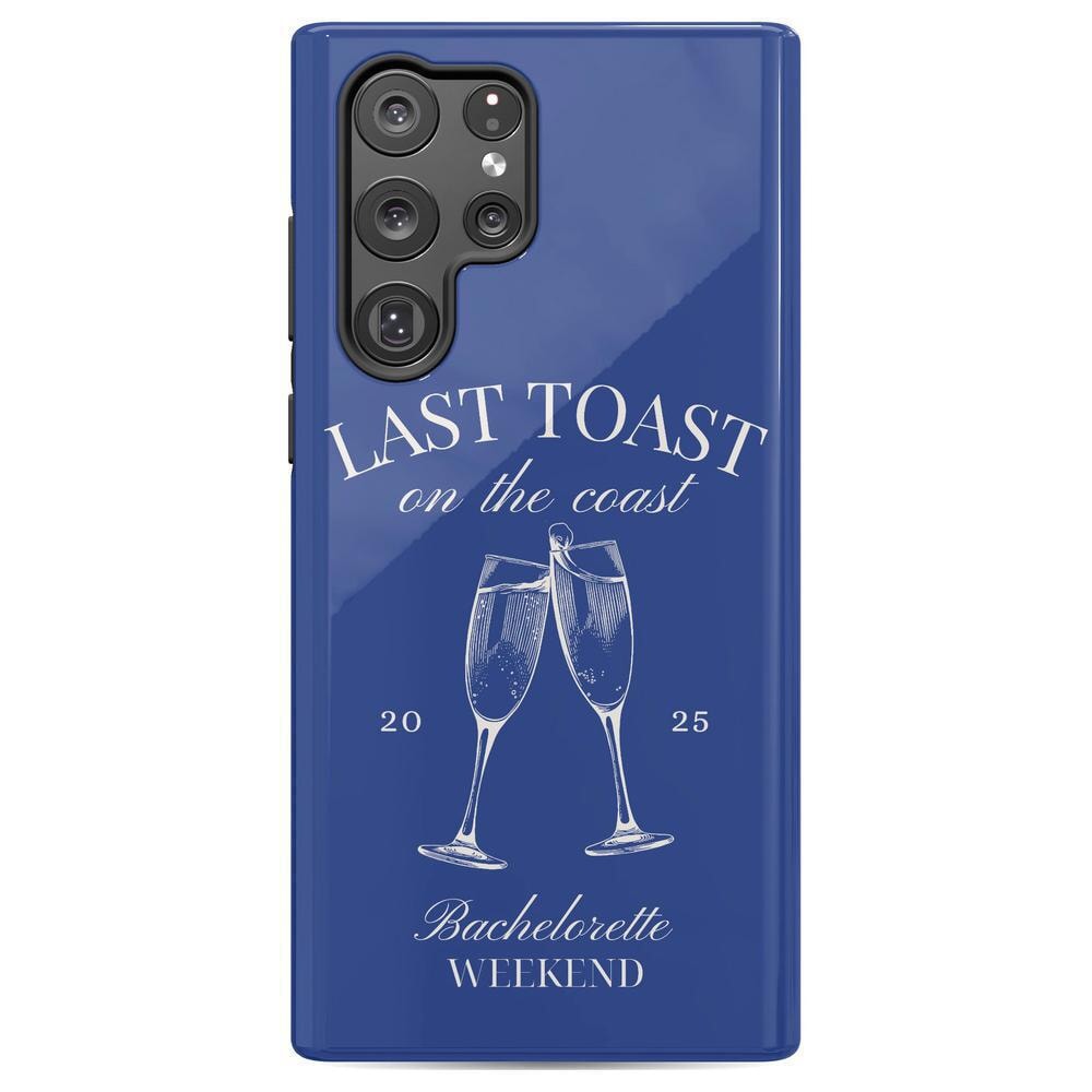 Last Toast | Blue Coastal Bachelorette Case Phone Case Casetry Essential Galaxy S22 Ultra 