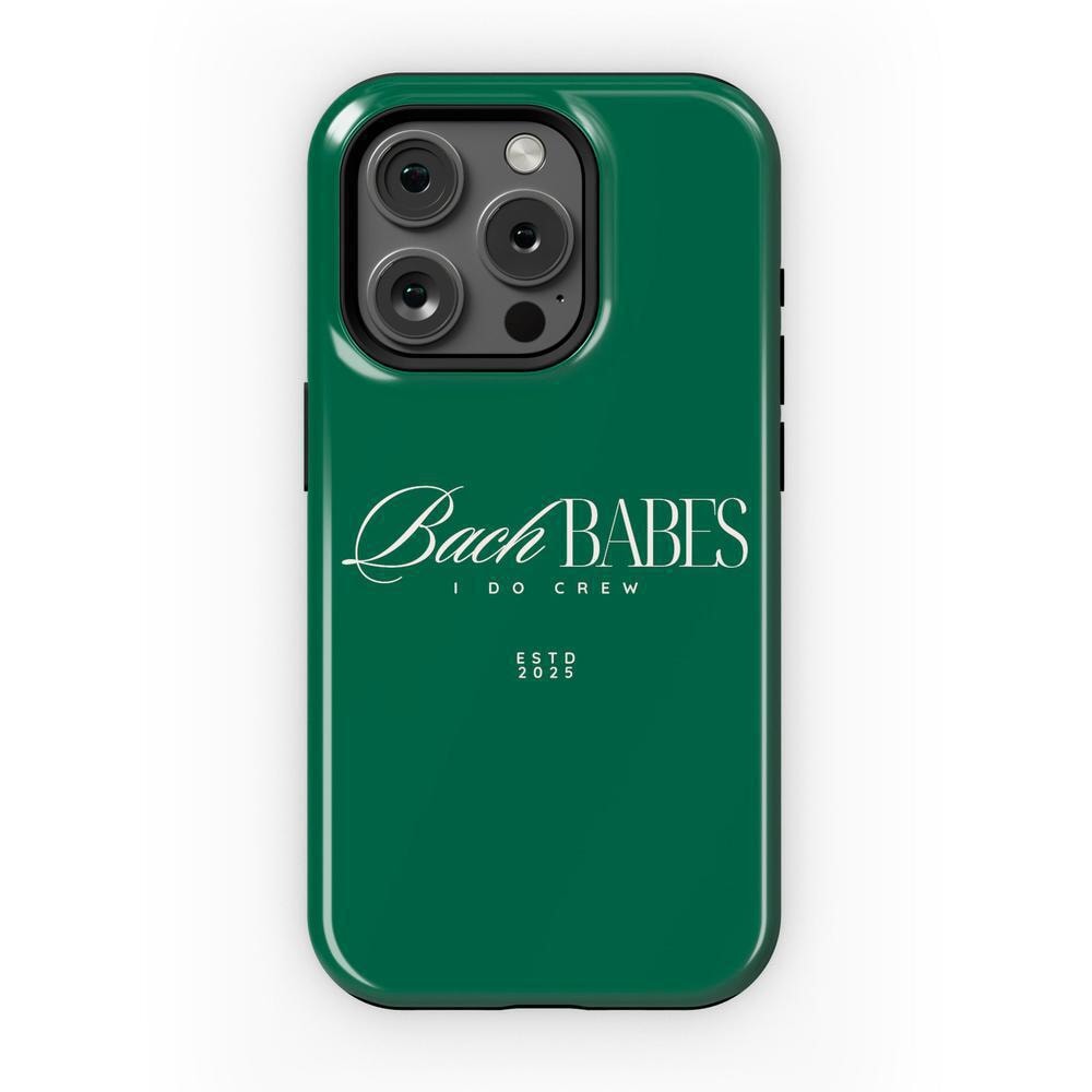 Bach Babes | Green Bachelorette Case Phone Case Casetry Essential + MagSafe® iPhone 15 Pro 