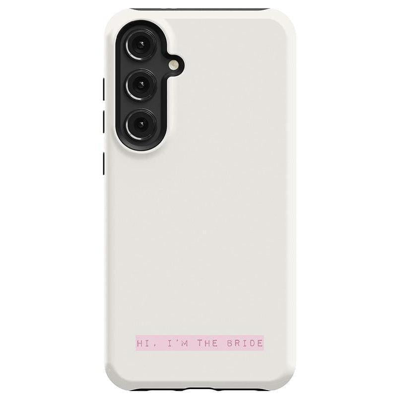 "Hi, I'm the Bride | Bachelorette Case Phone Case Casetry Essential Galaxy S24 Plus"