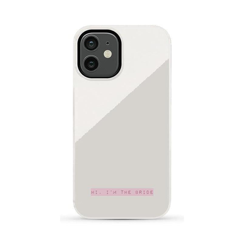 "Hi, I'm the Bride | Bachelorette Case Phone Case Casetry Essential + MagSafe® iPhone 12 Mini"