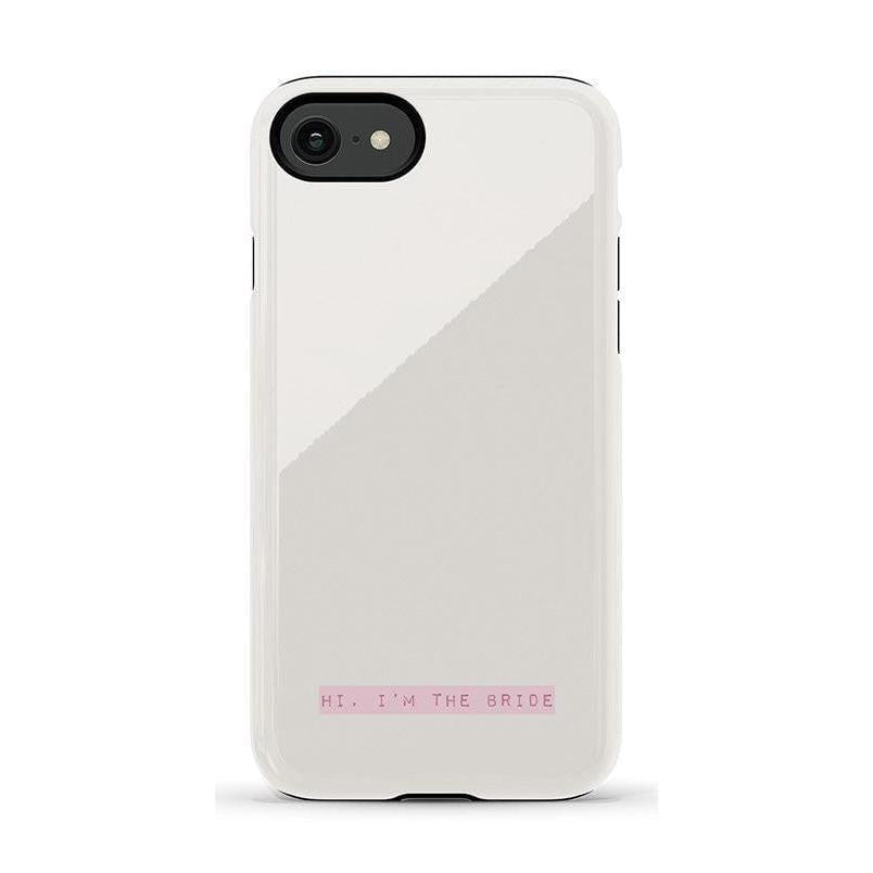 "Hi, I'm the Bride | Bachelorette Case Phone Case Casetry Essential iPhone SE (2020 & 2022)"