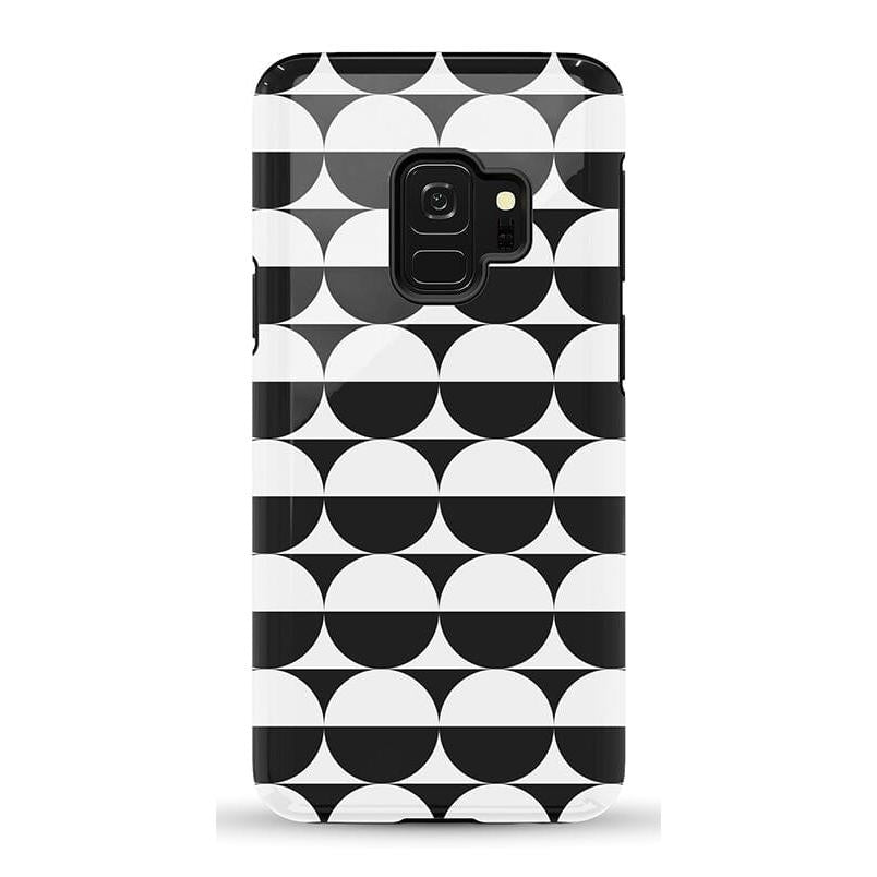 Half Moon | High Contrast Design Case Phone Case Casetry Essential Galaxy S9