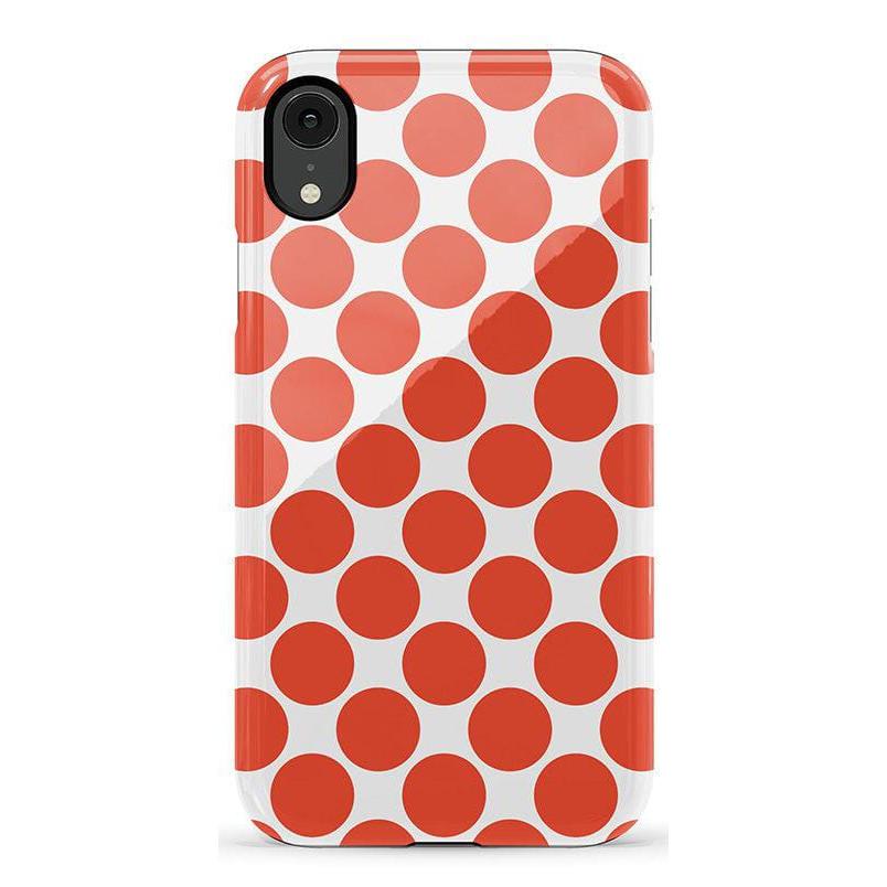 Red Dots | High Contrast Design Case Phone Case Casetry Essential iPhone XR 