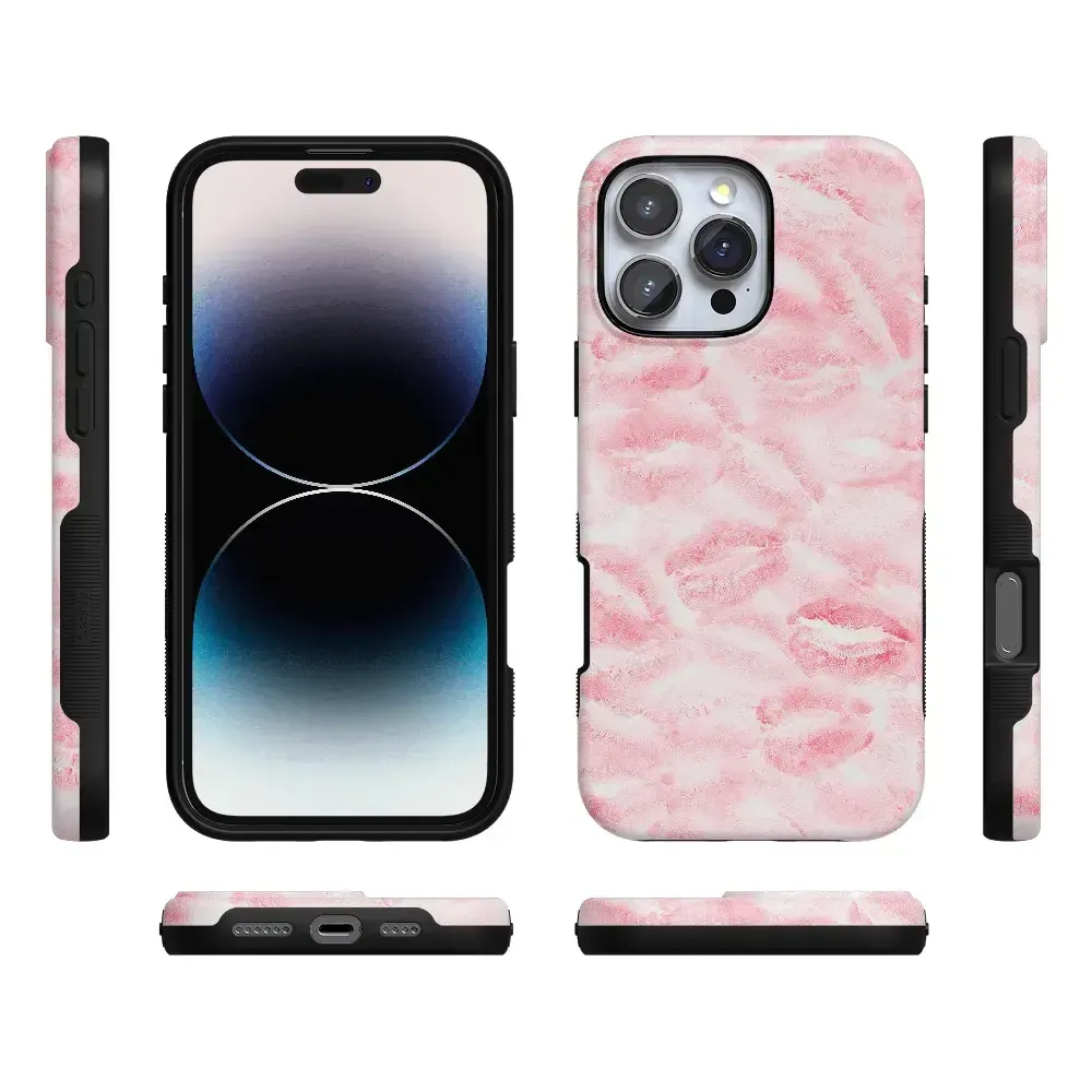 Sealed with a Kiss | Pink Lipstick Case