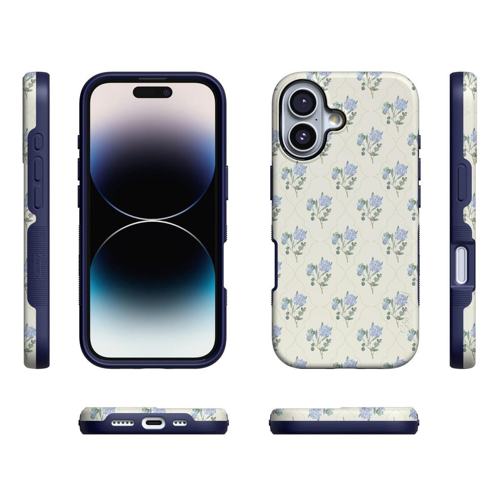 Vintage Garden | Blue Hydrangea Case