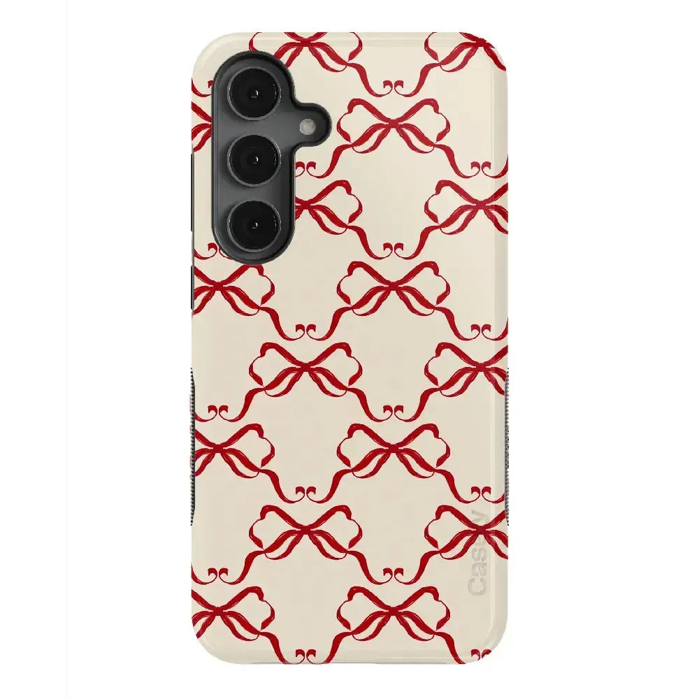 All Wrapped Up | Vintage Bows Case Phone Case Casetry Bold + MagSafe® Galaxy S25 Plus