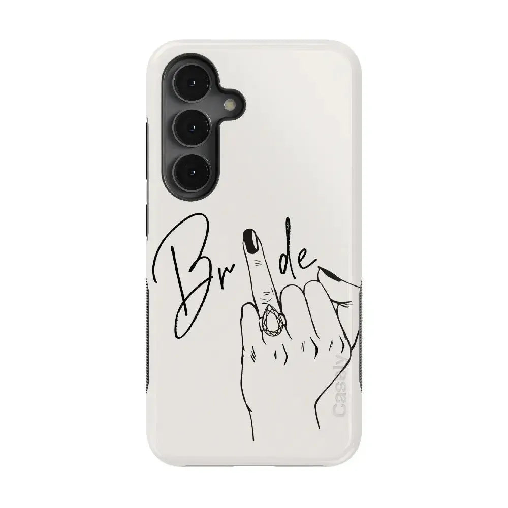 Put a Ring on It | Bridal Case Phone Case Casetry Bold + MagSafe® Galaxy S25
