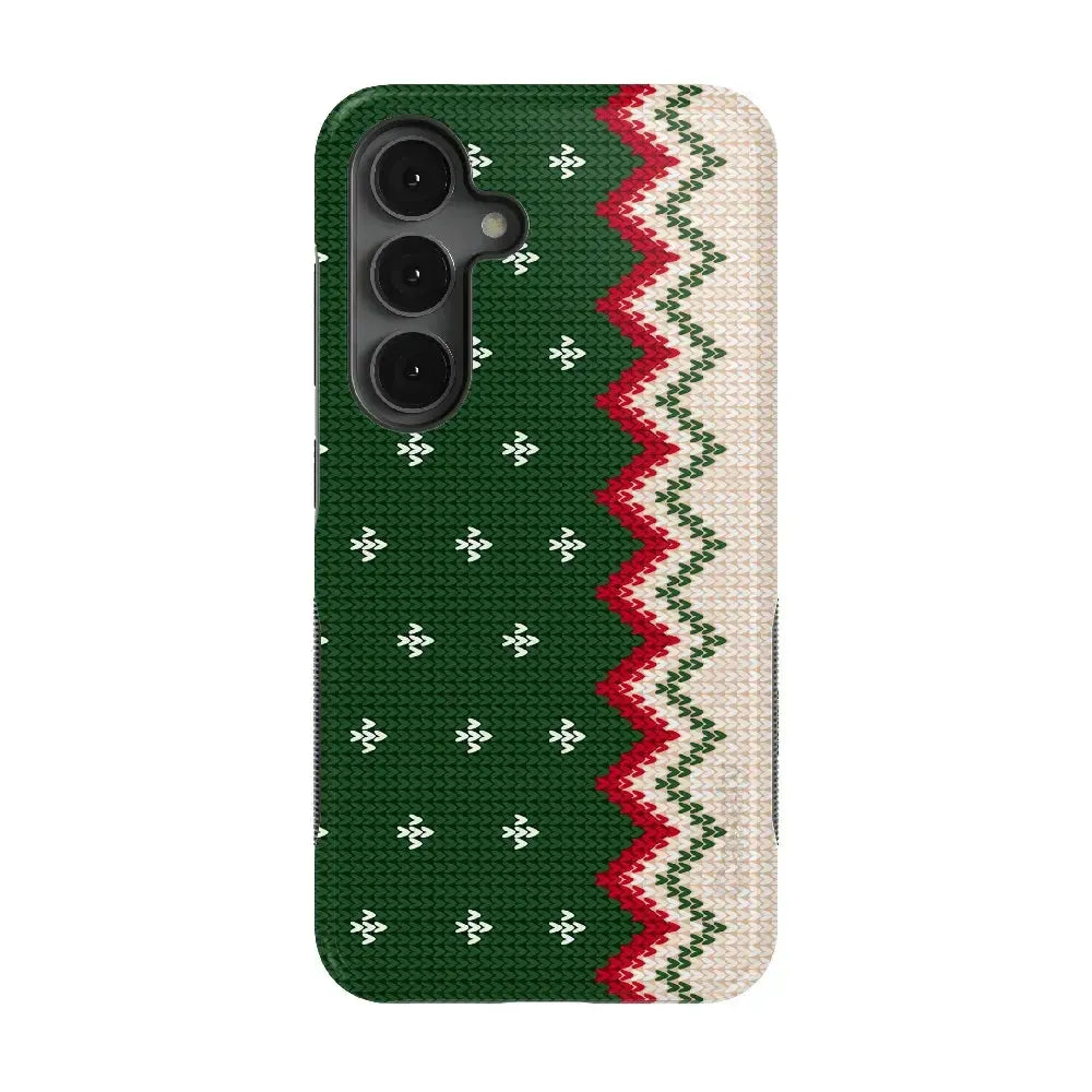 Grandpa's Sweater | Holiday Knit Case Phone Case Casetry Bold + MagSafe® Galaxy S25