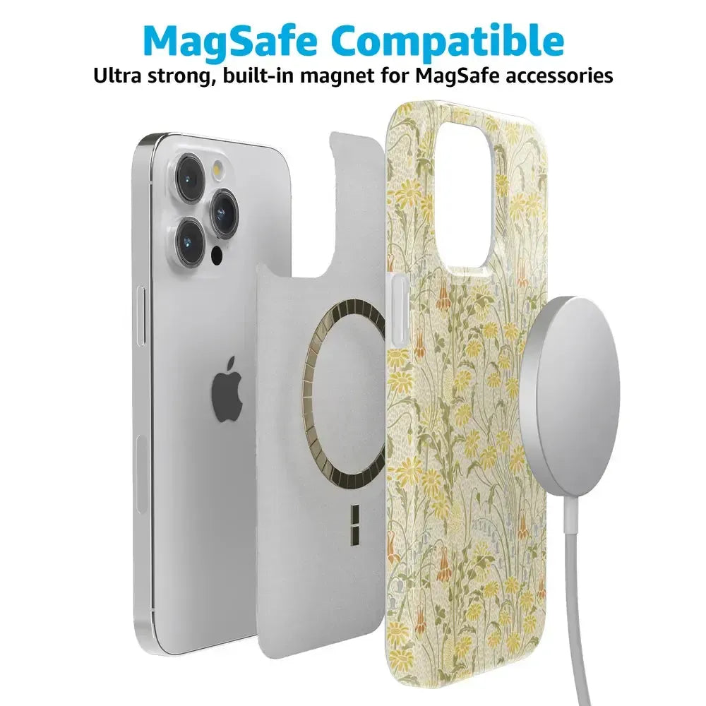 Boho Blooms | Golden Floral Case