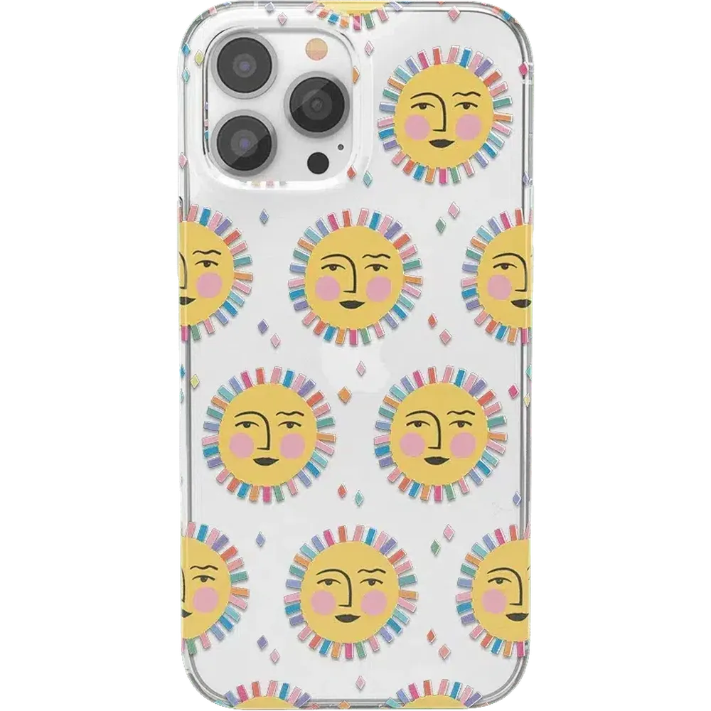 Sunny Days | Sun Patterned Case iPhone Case CASELY Classic iPhone 13 Pro Max 