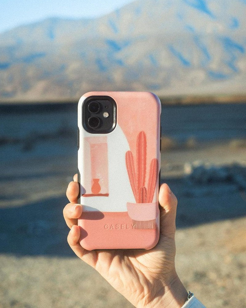Desert Daze | Peachy Cactus Case