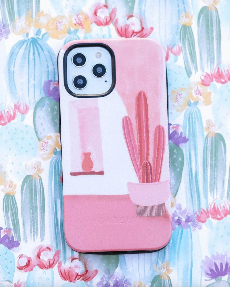 Desert Daze | Peachy Cactus Case
