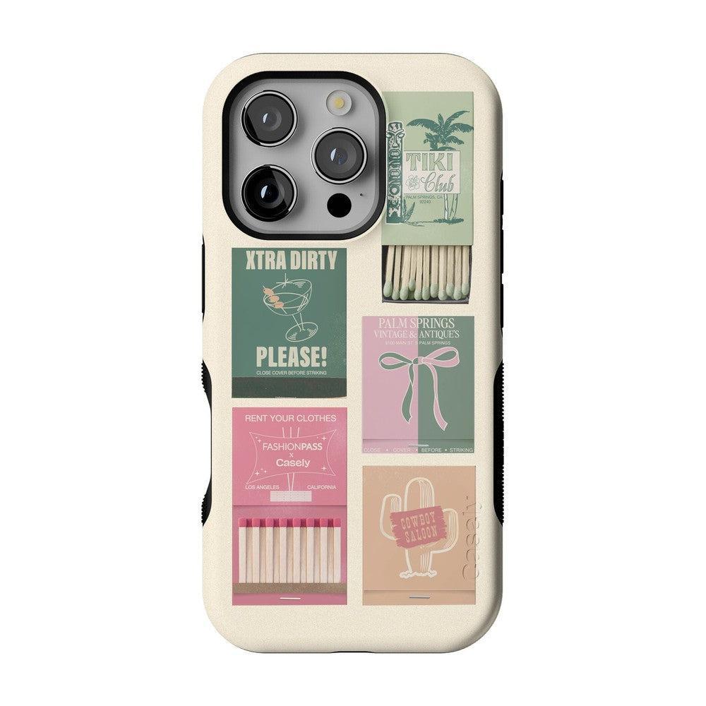 Perfect Match | FashionPass x Casely Case Phone Case Casetry Bold + MagSafe® iPhone 16 Pro