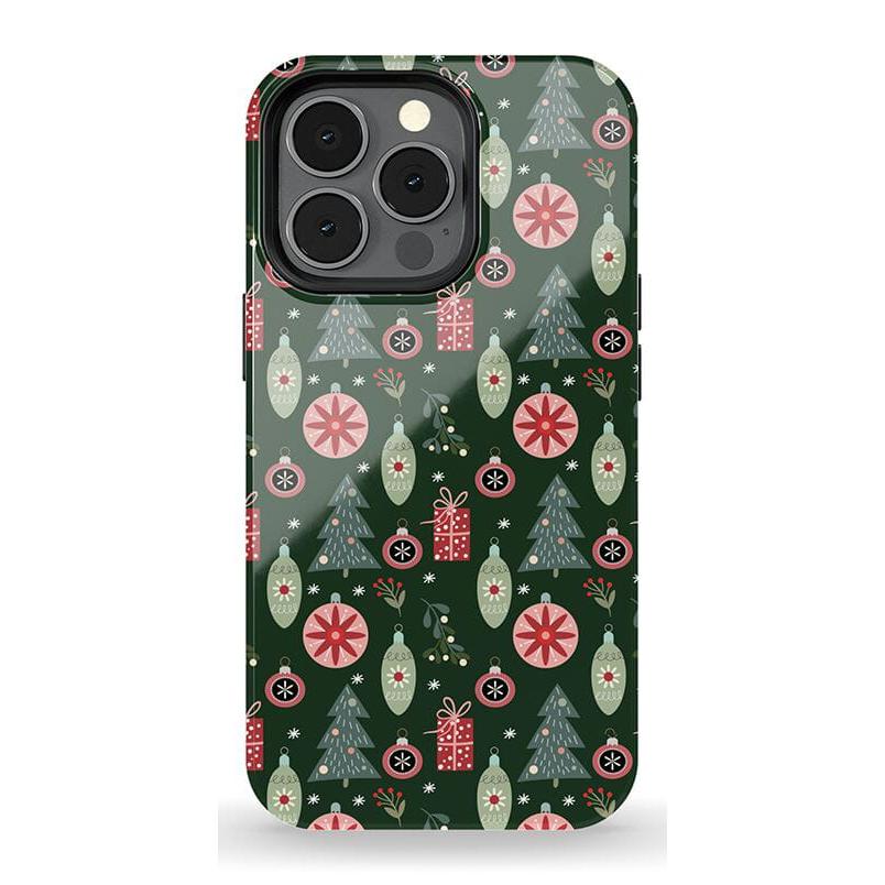Tinsel Town | Christmas Ornament Case Phone Case Casetry Essential + MagSafe® iPhone 13 Pro