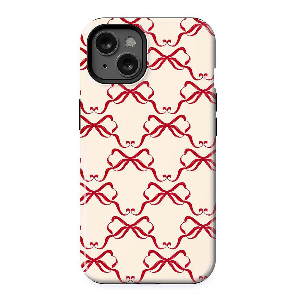 All Wrapped Up | Vintage Bows Case Phone Case Casetry Essential + MagSafe® iPhone 13