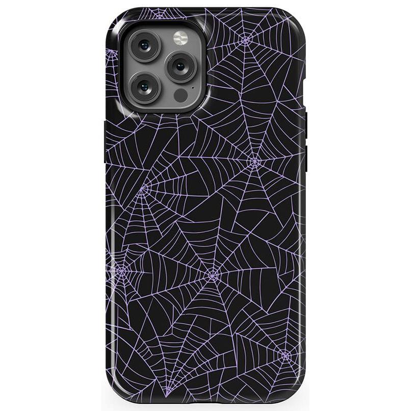 Midnight Web | Spider Web Case Phone Case Casetry Essential + MagSafe® iPhone 12 Pro Max