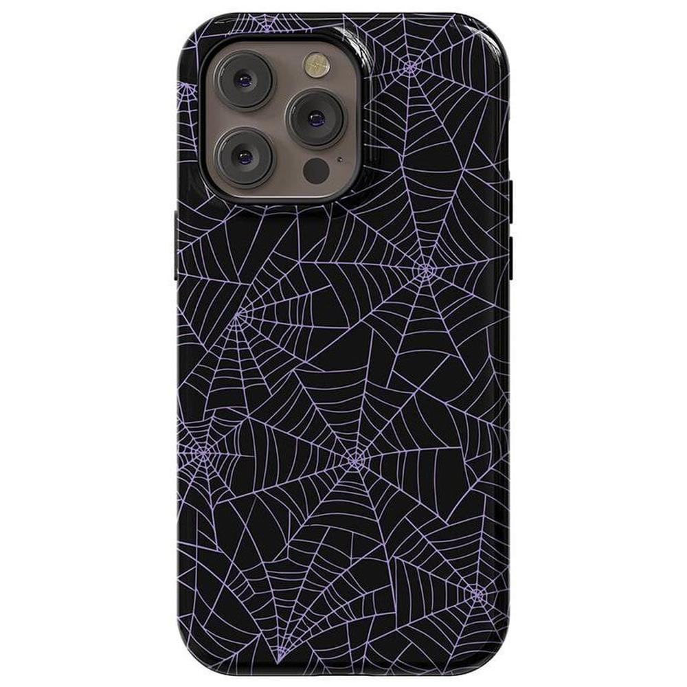 Midnight Web | Spider Web Case Phone Case Casetry Essential + MagSafe® iPhone 14 Pro Max