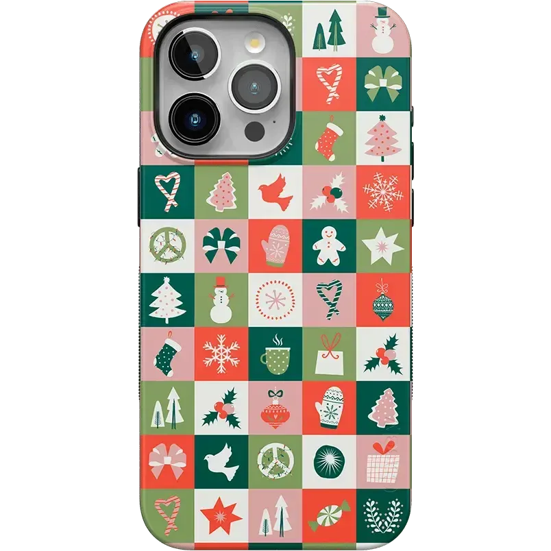 Holiday Square | Countdown to Christmas Case Phone Case Casetry Bold + MagSafe® iPhone 15 Pro Max