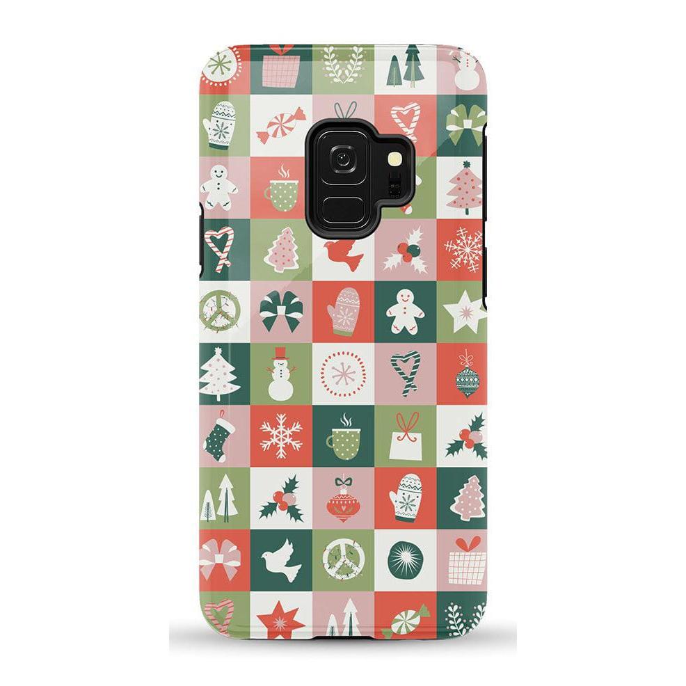 Holiday Square | Advent Calendar Case Phone Case Casetry Essential Galaxy S9
