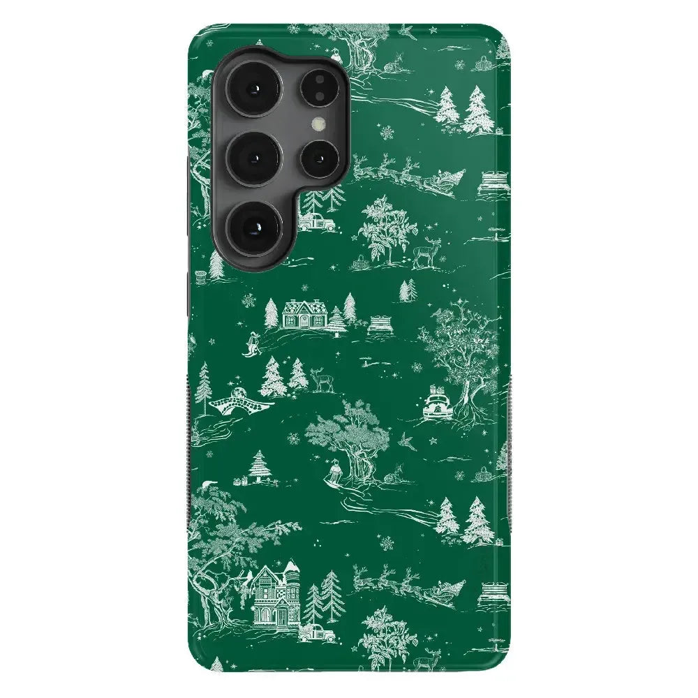 Home for the Holidays | Mountain Town Case Phone Case Casetry Bold + MagSafe® Galaxy S25 Ultra