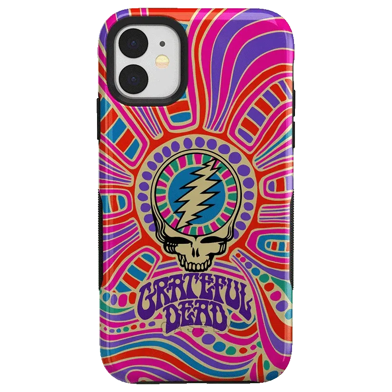 Art of Chaos | Grateful Dead Skull Case iPhone Case get.casely Bold iPhone 11 
