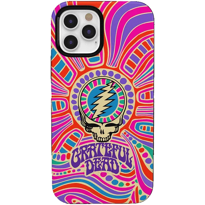 Art of Chaos | Grateful Dead Skull Case iPhone Case get.casely Bold + MagSafe® iPhone 12 Pro Max 