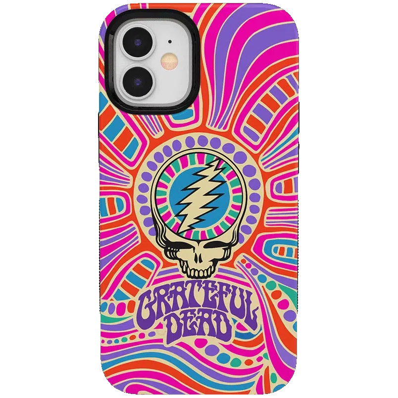 Art of Chaos | Grateful Dead Skull Case iPhone Case get.casely Bold + MagSafe® iPhone 12 