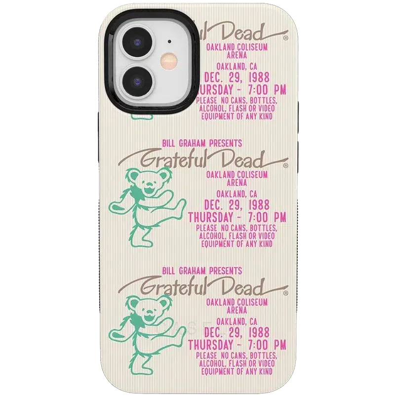 Miracle Ticket | Grateful Dead Vintage Case iPhone Case get.casely Bold + MagSafe® iPhone 12 