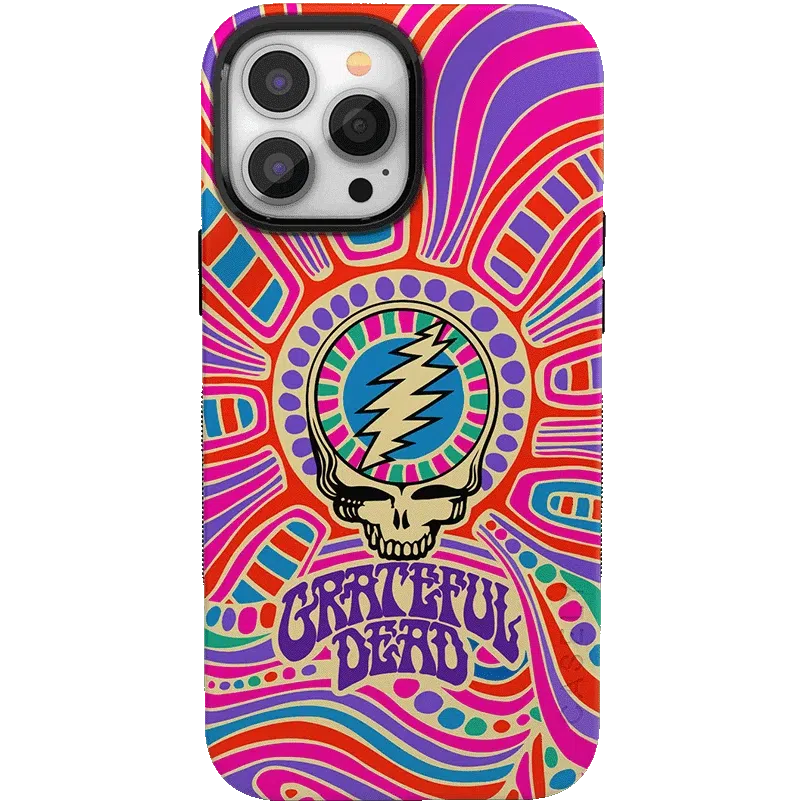 Art of Chaos | Grateful Dead Skull Case iPhone Case get.casely Bold + MagSafe® iPhone 13 Pro Max 