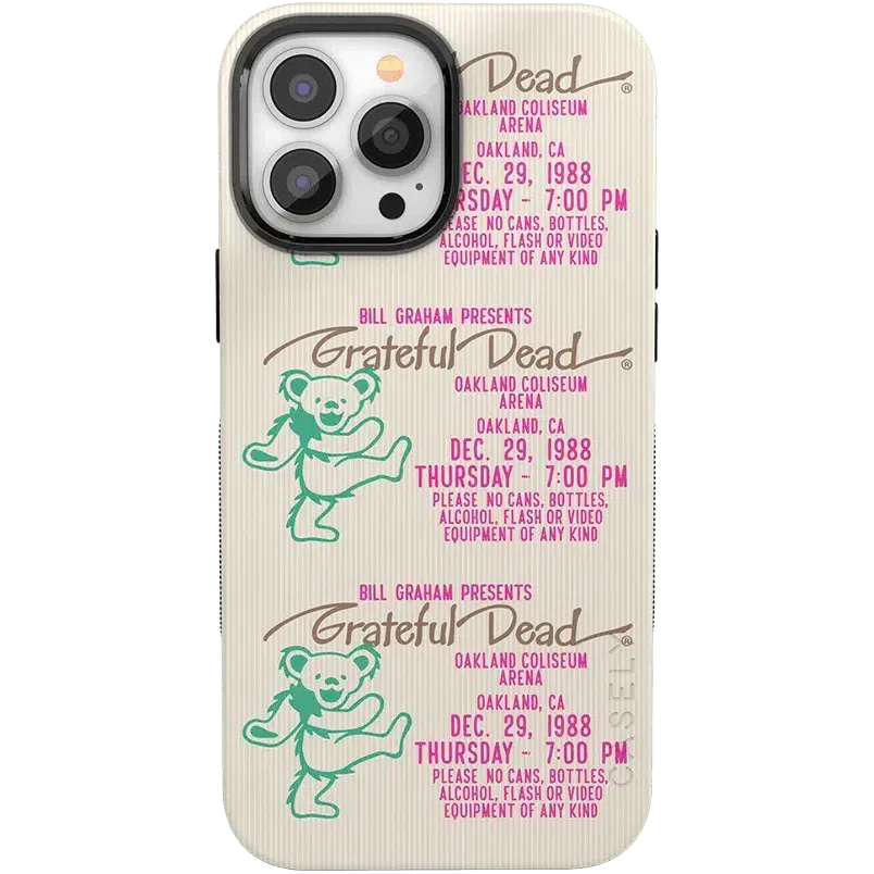 Miracle Ticket | Grateful Dead Vintage Case iPhone Case get.casely Bold + MagSafe® iPhone 13 Pro Max 