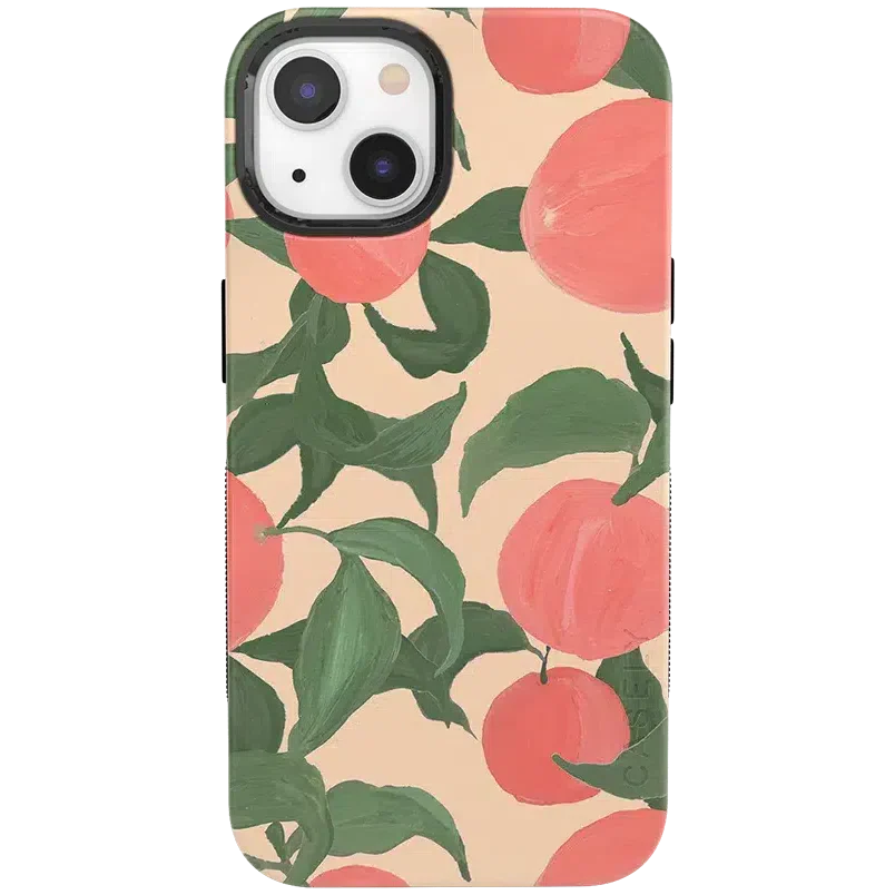 Feeling Peachy | Blush Vines Case iPhone Case get.casely Bold + MagSafe® iPhone 13