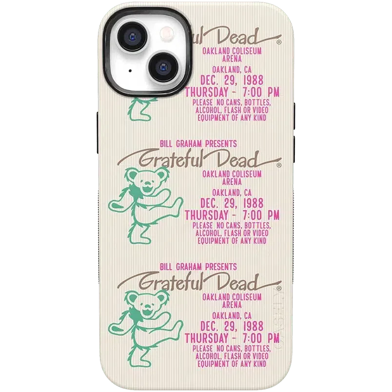 Miracle Ticket | Grateful Dead Vintage Case iPhone Case get.casely Bold + MagSafe® iPhone 14 Plus 
