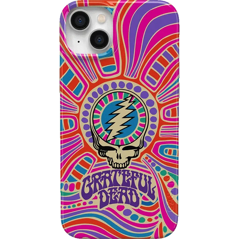 Art of Chaos | Grateful Dead Skull Case iPhone Case get.casely Classic + MagSafe® iPhone 14 Plus 