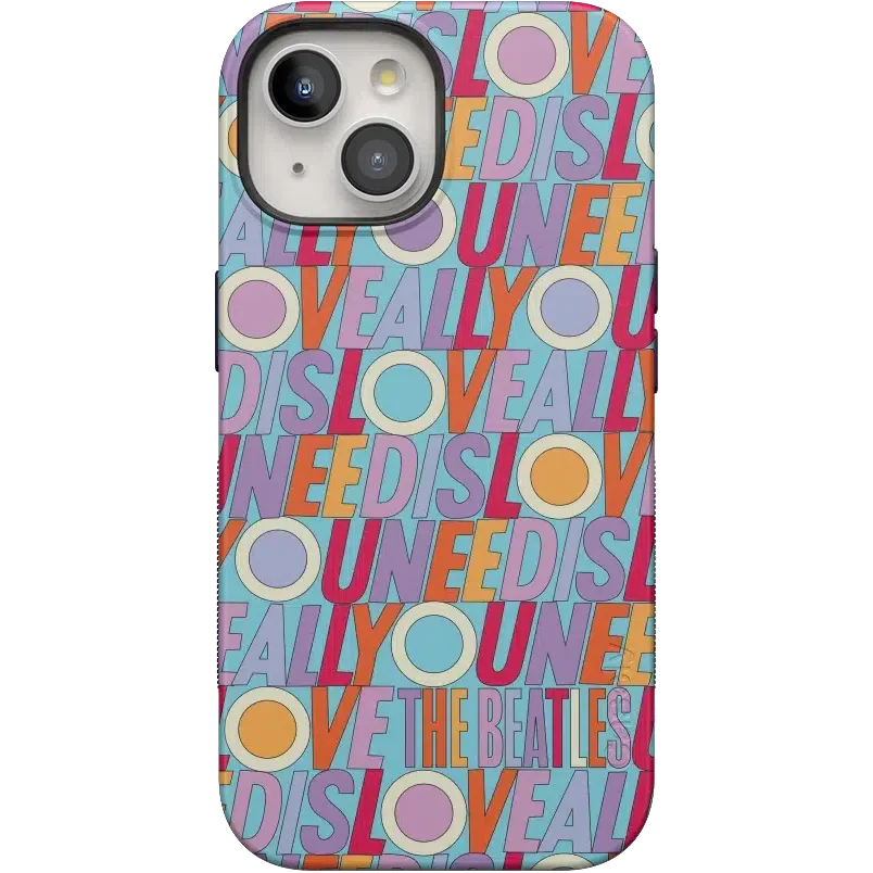 All You Need Is Love | Beatles Case iPhone Case get.casely Bold + MagSafe® iPhone 15 Plus 