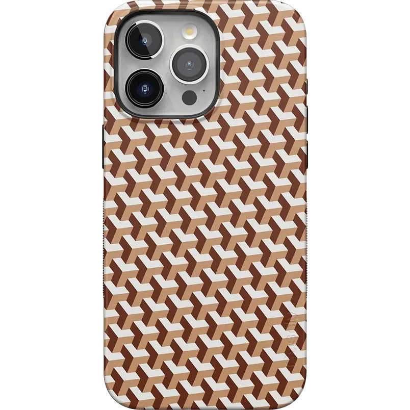 Step It Up | Abstract Geo Case iPhone Case get.casely Bold + MagSafe® iPhone 15 Pro Max 