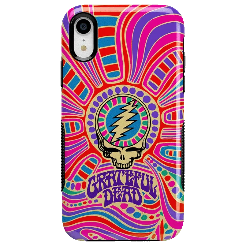 Art of Chaos | Grateful Dead Skull Case iPhone Case get.casely Bold iPhone XR 