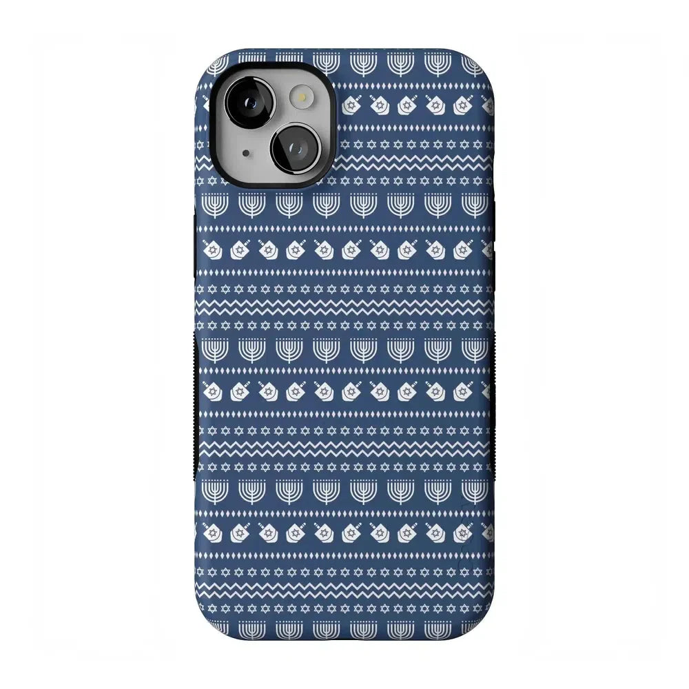 Light the Night | Hannukah Case Phone Case Casetry Bold Flex + MagSafe® iPhone 14 Plus