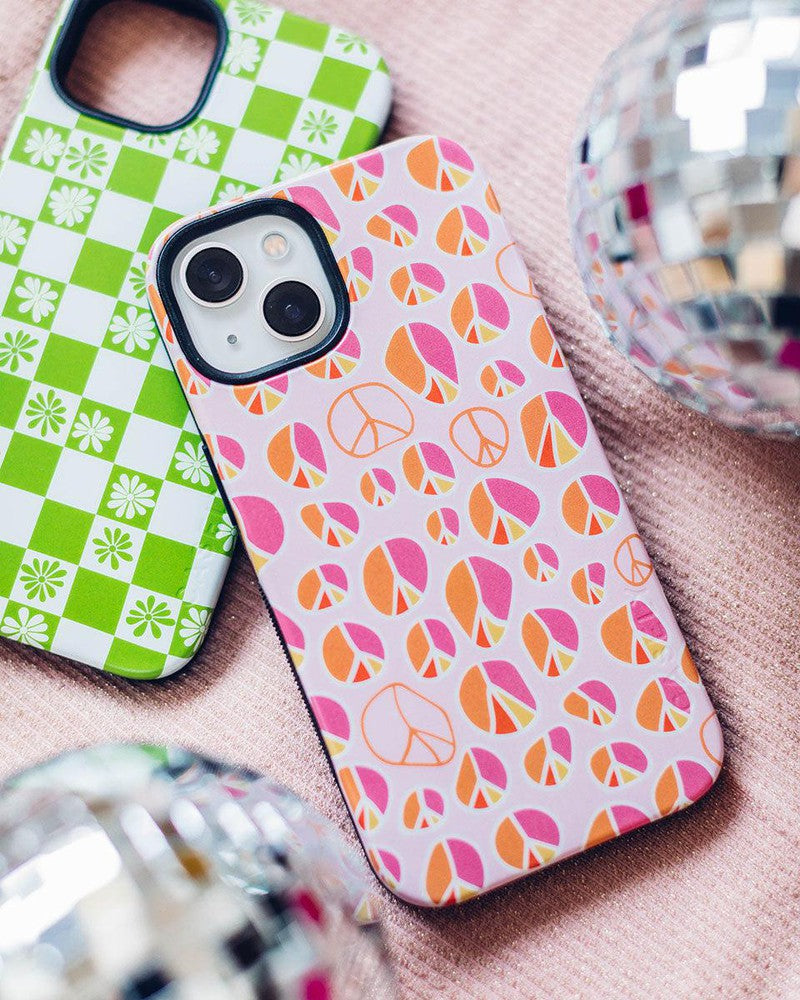 Peace Out | Groovy Peace Sign Case