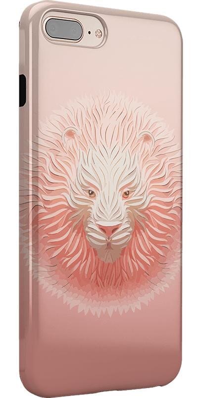Hear Me Roar | Blush Lion Case iPhone Case get.casely Classic iPhone 6/7/8 Plus 