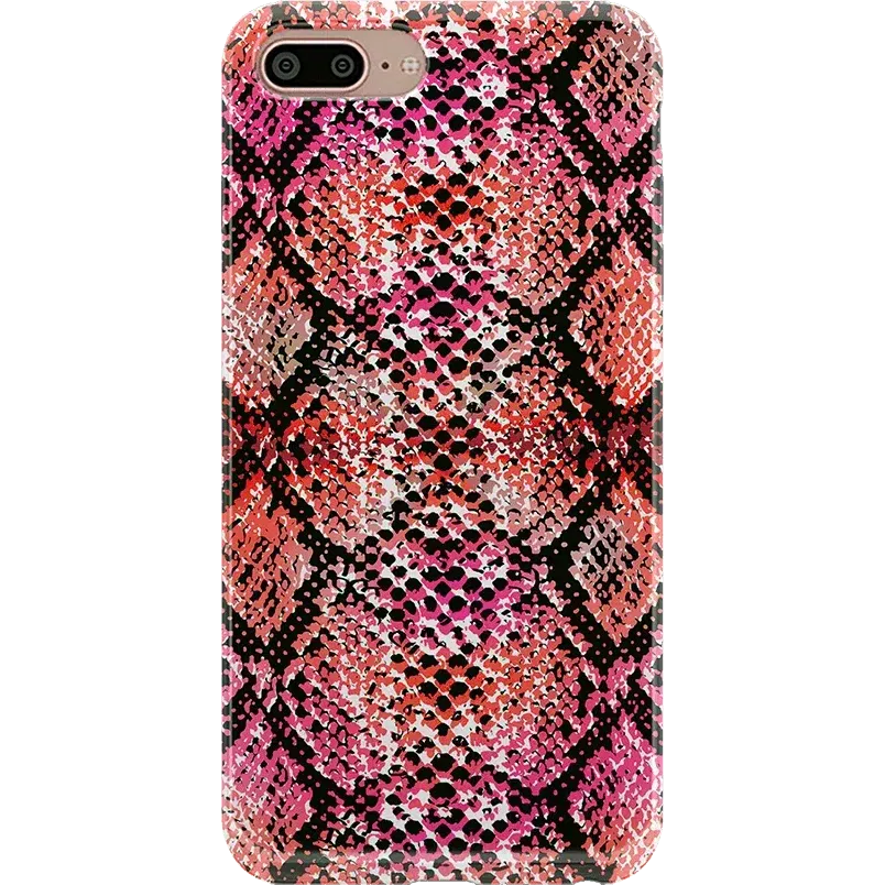 Snake Along | Red Snake Skin Case iPhone Case get.casely Classic iPhone 6/7/8 Plus 