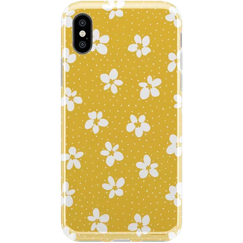 Flower My World | Yellow Floral Case iPhone Case get.casely Classic iPhone X / XS 