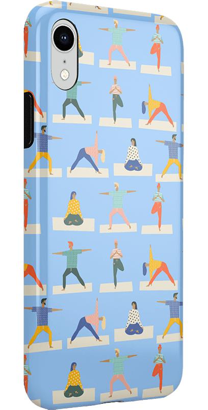 Go with the Flow | Light Blue Yoga Case