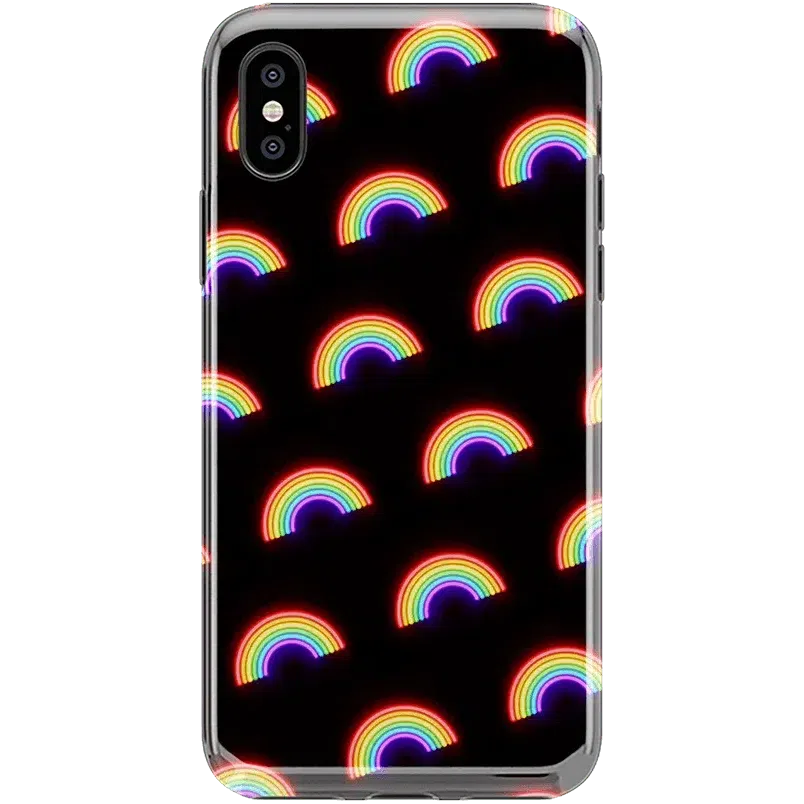 Endless Rainbows | LED Print iPhone Case iPhone Case get.casely Classic iPhone XS Max 