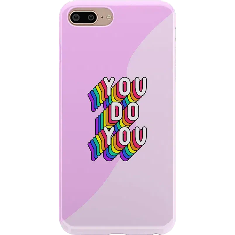 YOU DO YOU | Purple Print iPhone Case iPhone Case get.casely Classic iPhone 6/7/8 Plus 